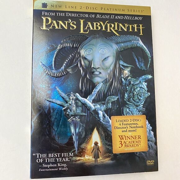 1299 Pan's Labyrinth (New Line Two-Disc Platinum Series) DVD Brand New Sealed - Picture 1 of 5